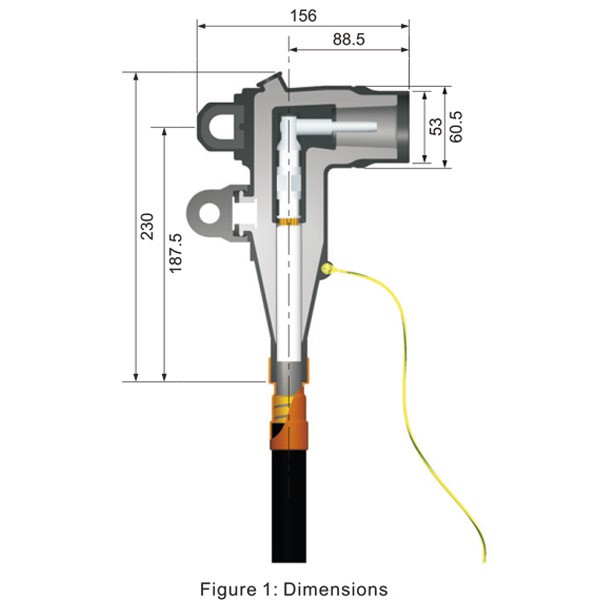24KV 250A Loadbreak Albuekontakt